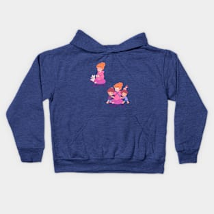 Peace time,chaos Time.Dia de las madres o Relax. Kids Hoodie